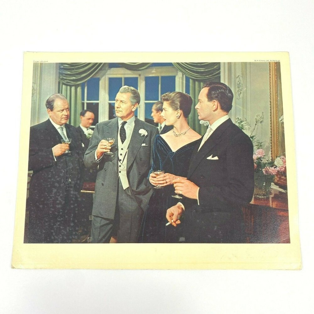 Set‎ of 6 Behind The Mask 1958 Original Lobby Card Movie Poster Michael Redgrave